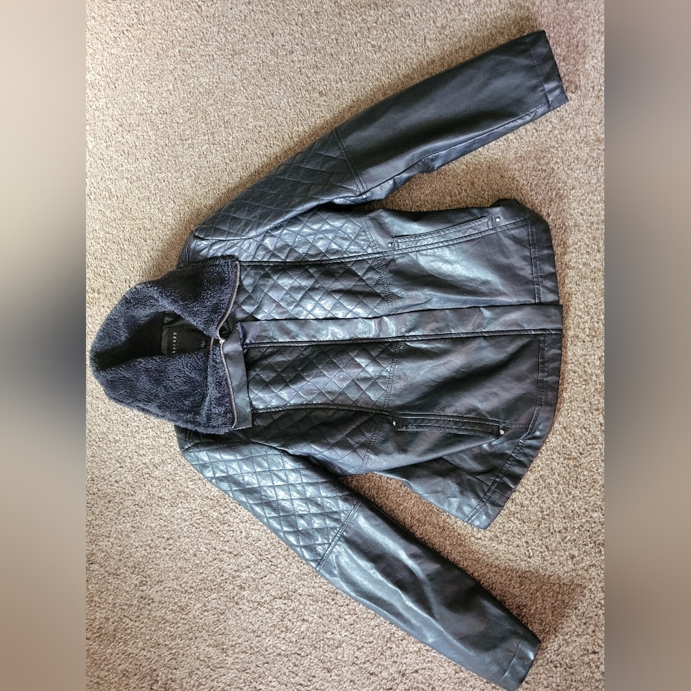 Leather jacket